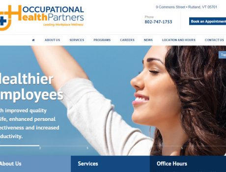 Occupational Health Partners Website & Logo